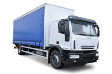 Car Hire Coleraine - 18 Tonne Curtain Side Truck - Truck hire Coleraine