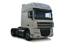 Car Hire Coleraine - 44 Tonne Sleeper Truck - Truck hire Coleraine